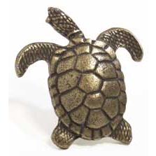 Emenee MK1150-AMS Home Classics Collection Turtle 1-7/8 inch x 1-3/4 inch in Antique Matte Silver this & that Series